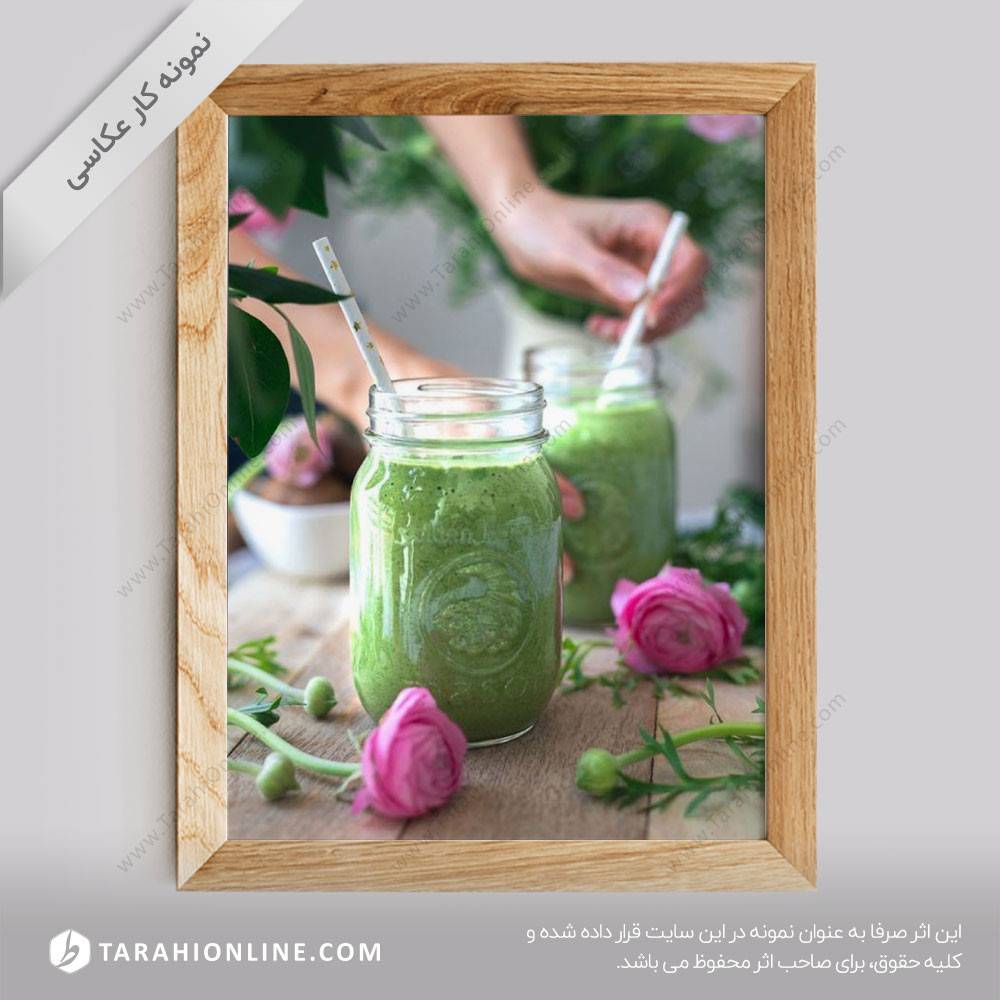 عکاسی از نوشیدنی ها - آب میوه طبیعی 4